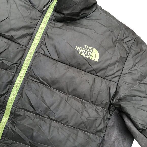 VINTAGE The North Face Jacket Puffer Coat Medium Green - Picture 11 of 15